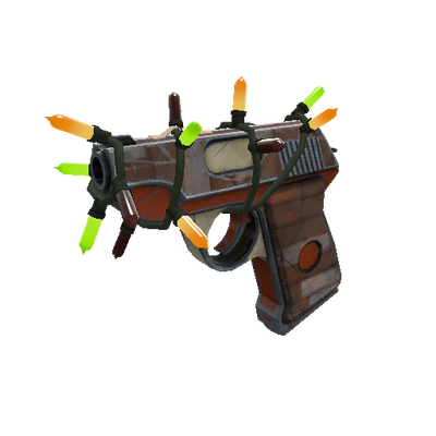 Strange Festivized Civil Servant Mk.II Pistol (Well-Worn)