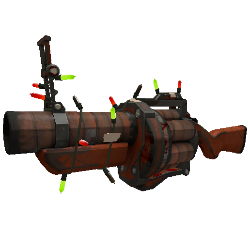 Strange Festivized Civil Servant Mk.II Grenade Launcher (Battle Scarred)