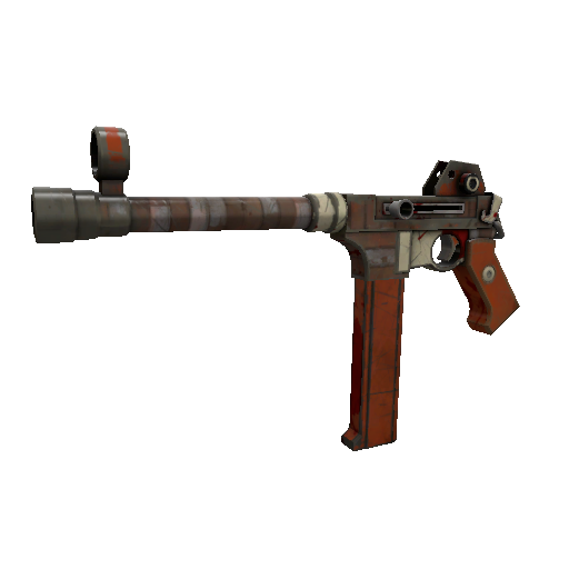 Strange Specialized Killstreak Civil Servant Mk.II SMG (Battle Scarred)