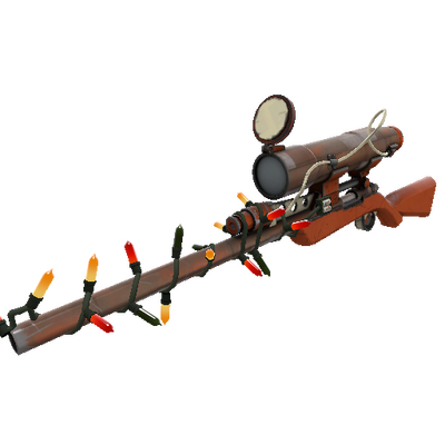 Strange Festivized Civil Servant Mk.II Sniper Rifle (Field-Tested)