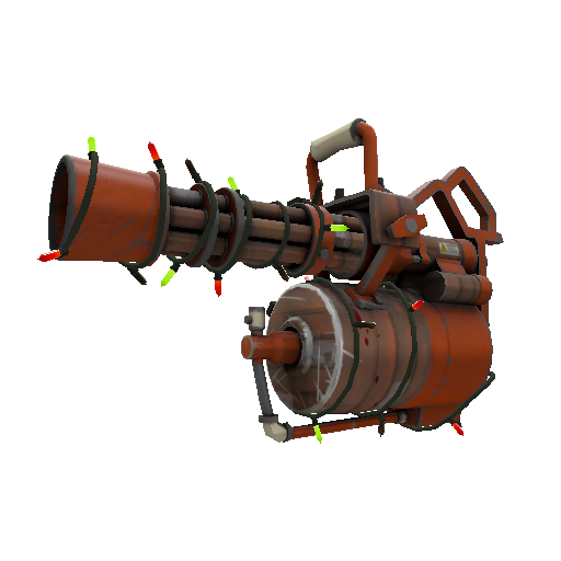 Strange Festivized Killstreak Civil Servant Mk.II Minigun (Field-Tested)