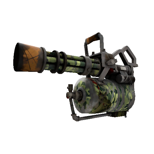 Strange King of the Jungle Minigun (Battle Scarred)