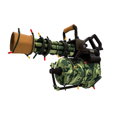 Strange Festivized King of the Jungle Minigun (Minimal Wear)