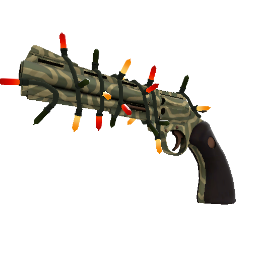 Festivized Killstreak Forest Fire Mk.II Revolver (Factory New)