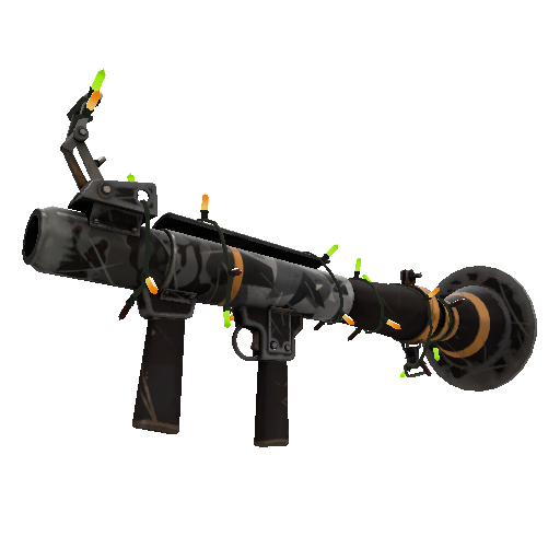 Festivized Night Owl Mk.II Rocket Launcher (Well-Worn)