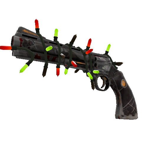 Festivized Professional Killstreak Night Owl Mk.II Revolver (Battle Scarred)