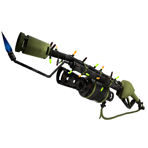 Festivized Woodsy Widowmaker Mk.II Flame Thrower (Factory New)