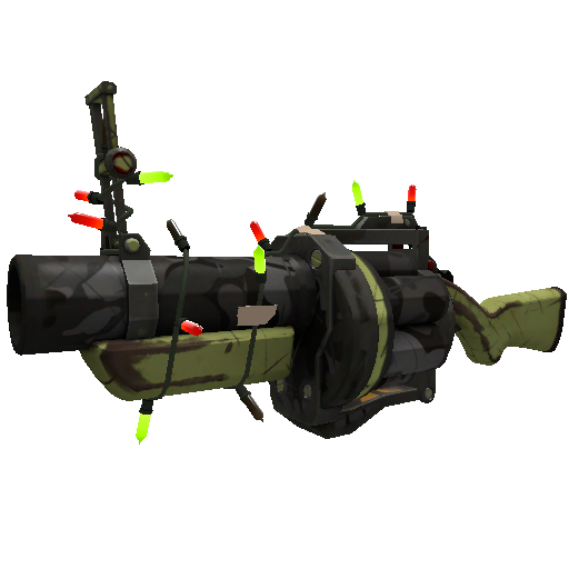 Festivized Woodsy Widowmaker Mk.II Grenade Launcher (Well-Worn)