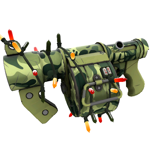 Festivized Specialized Killstreak Backwoods Boomstick Mk.II Stickybomb Launcher (Minimal Wear)