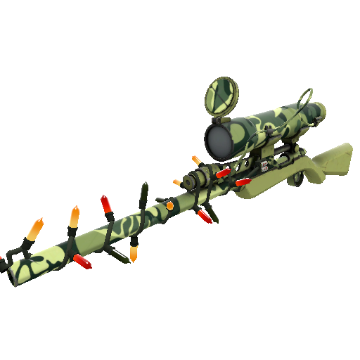 Festivized Backwoods Boomstick Mk.II Sniper Rifle (Minimal Wear)
