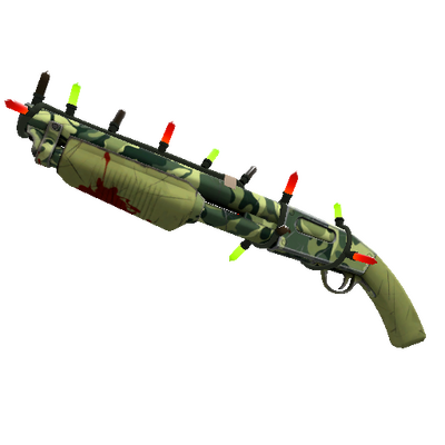 Strange Festivized Backwoods Boomstick Shotgun (Field-Tested)