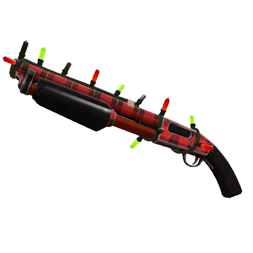 Festivized Plaid Potshotter Mk.II Shotgun (Minimal Wear)
