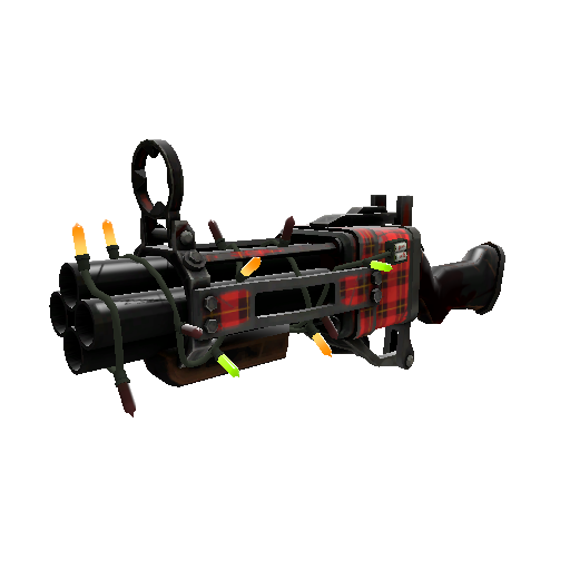 Festivized Plaid Potshotter Mk.II Iron Bomber (Well-Worn)