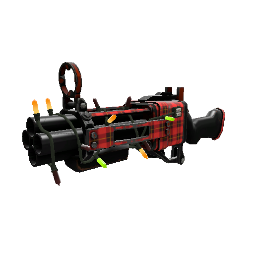 Festivized Plaid Potshotter Mk.II Iron Bomber (Minimal Wear)
