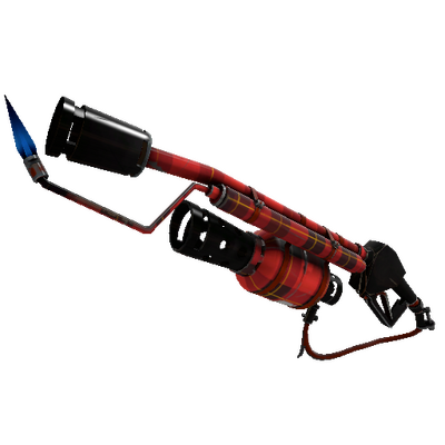 Strange Plaid Potshotter Mk.II Flame Thrower (Minimal Wear)
