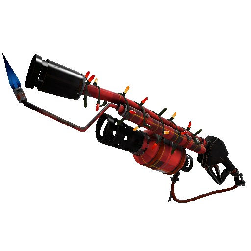 Festivized Specialized Killstreak Plaid Potshotter Mk.II Flame Thrower (Minimal Wear)