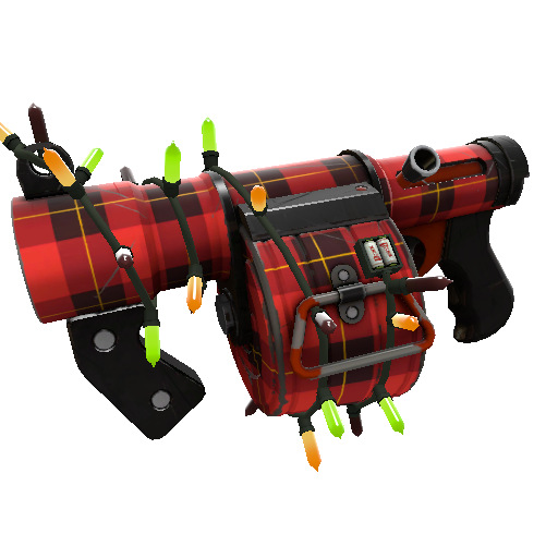 Festivized Plaid Potshotter Mk.II Stickybomb Launcher (Minimal Wear)