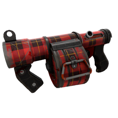 Plaid Potshotter Mk.II Stickybomb Launcher (Battle Scarred)