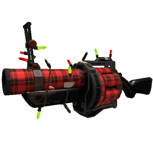 Festivized Plaid Potshotter Mk.II Grenade Launcher (Field-Tested)