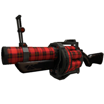 Specialized Killstreak Plaid Potshotter Mk.II Grenade Launcher (Well-Worn)