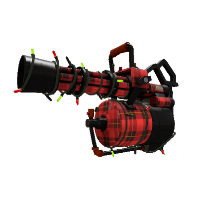 Strange Festivized Plaid Potshotter Mk.II Minigun (Factory New)