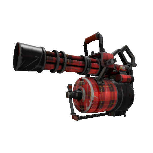 Plaid Potshotter Mk.II Minigun (Battle Scarred)