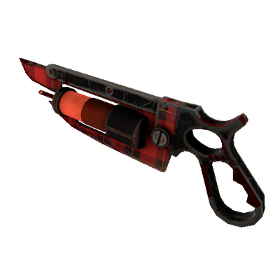 Plaid Potshotter Mk.II Ubersaw (Battle Scarred)