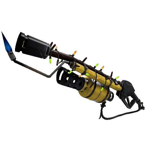Festivized Iron Wood Mk.II Flame Thrower (Minimal Wear)