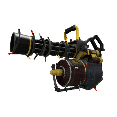 Strange Festivized Specialized Killstreak Iron Wood Mk.II Minigun (Minimal Wear)
