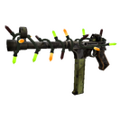 Strange Unusual Festivized Woodsy Widowmaker SMG (Battle Scarred)