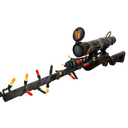 Festive Killstreak Night Owl Sniper Rifle (Battle Scarred)