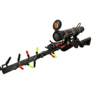 Festivized Professional Killstreak Night Owl Sniper Rifle (Battle Scarred)