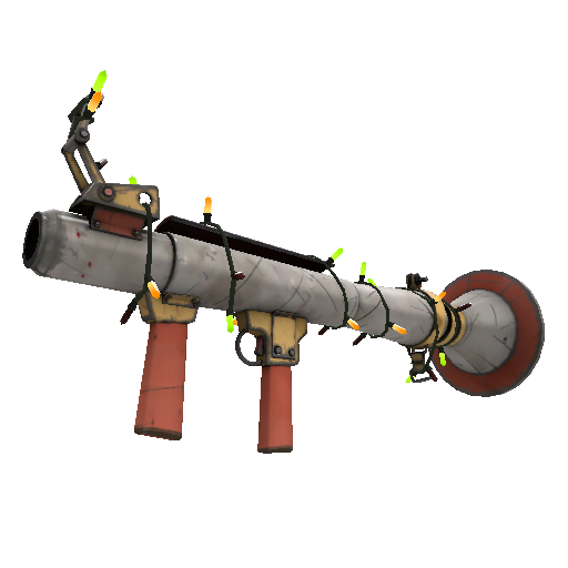 Strange Festivized Killstreak Civic Duty Mk.II Rocket Launcher (Well-Worn)