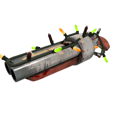Strange Festivized Killstreak Civic Duty Mk.II Scattergun (Battle Scarred)