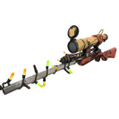 Festivized Civic Duty Mk.II Sniper Rifle (Battle Scarred)