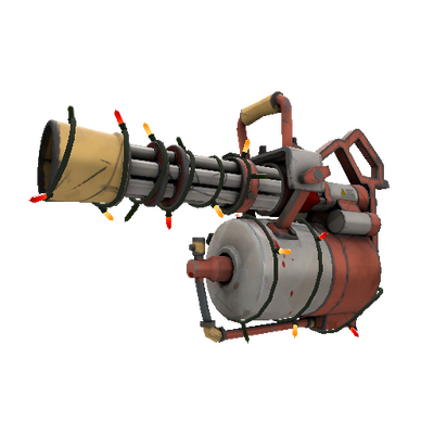 Strange Festivized Civic Duty Mk.II Minigun (Well-Worn)