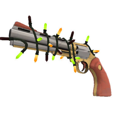 Strange Festivized Specialized Killstreak Civic Duty Mk.II Revolver (Minimal Wear)