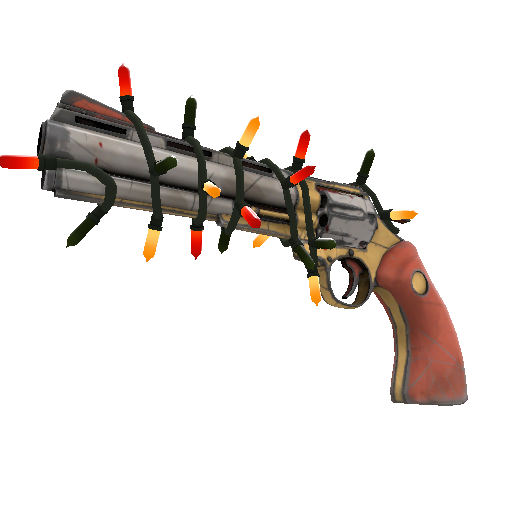 Strange Festivized Civic Duty Mk.II Revolver (Well-Worn)