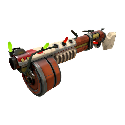Strange Festivized Professional Killstreak Smalltown Bringdown Mk.II Panic Attack (Battle Scarred)