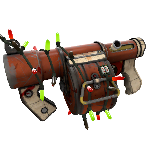 Strange Festivized Specialized Killstreak Smalltown Bringdown Mk.II Stickybomb Launcher (Battle Scarred)