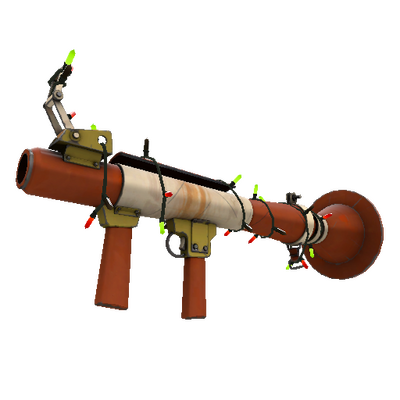 Strange Festivized Smalltown Bringdown Mk.II Rocket Launcher (Minimal Wear)