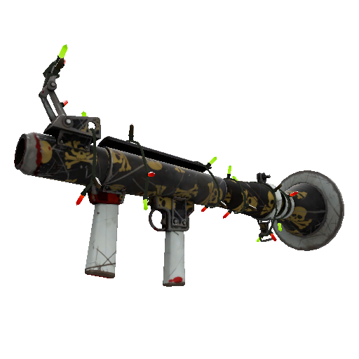 Festivized Dead Reckoner Mk.II Rocket Launcher (Battle Scarred)