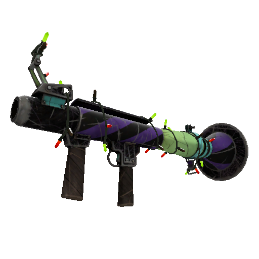 Festivized Macabre Web Mk.II Rocket Launcher (Well-Worn)