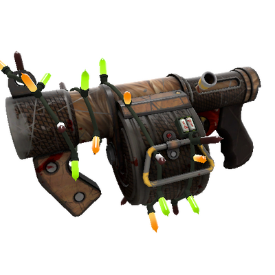 Strange Festivized Nutcracker Mk.II Stickybomb Launcher (Battle Scarred)