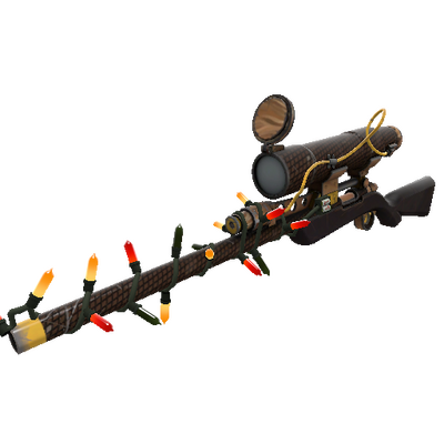 Strange Festivized Nutcracker Mk.II Sniper Rifle (Field-Tested)