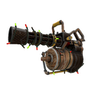 Strange Festivized Nutcracker Mk.II Minigun (Well-Worn)