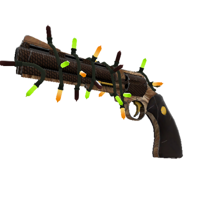 Strange Festivized Killstreak Nutcracker Mk.II Revolver (Minimal Wear)