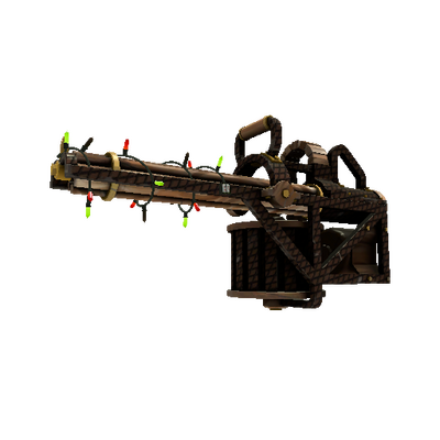 Strange Festivized Killstreak Nutcracker Mk.II Brass Beast (Minimal Wear)