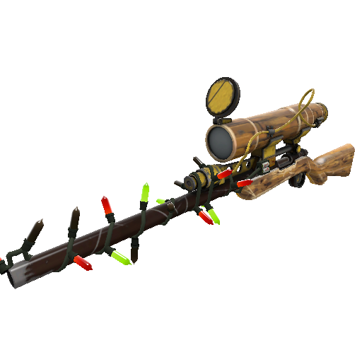 Festivized Lumber From Down Under Sniper Rifle (Field-Tested)