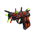 Strange Festive Professional Killstreak Red Rock Roscoe Pistol (Well-Worn)